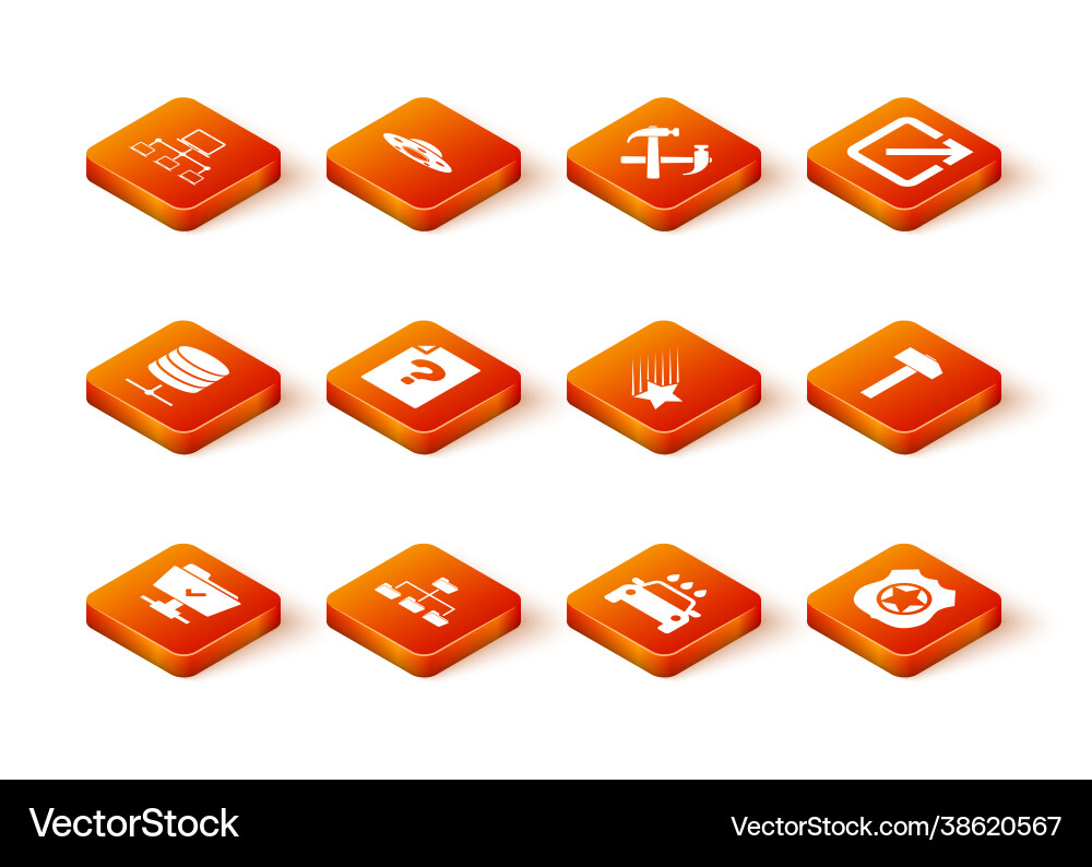 Set ftp operation successful folder tree server Vector Image