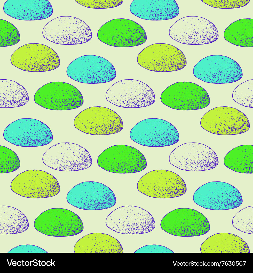 Sketch abstract rocks pattern vector image