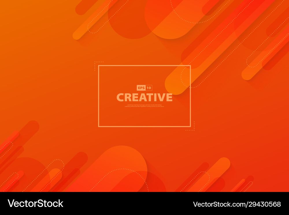 Abstract gradient orange and red color motion Abstract gradient orange and red color motion vector image