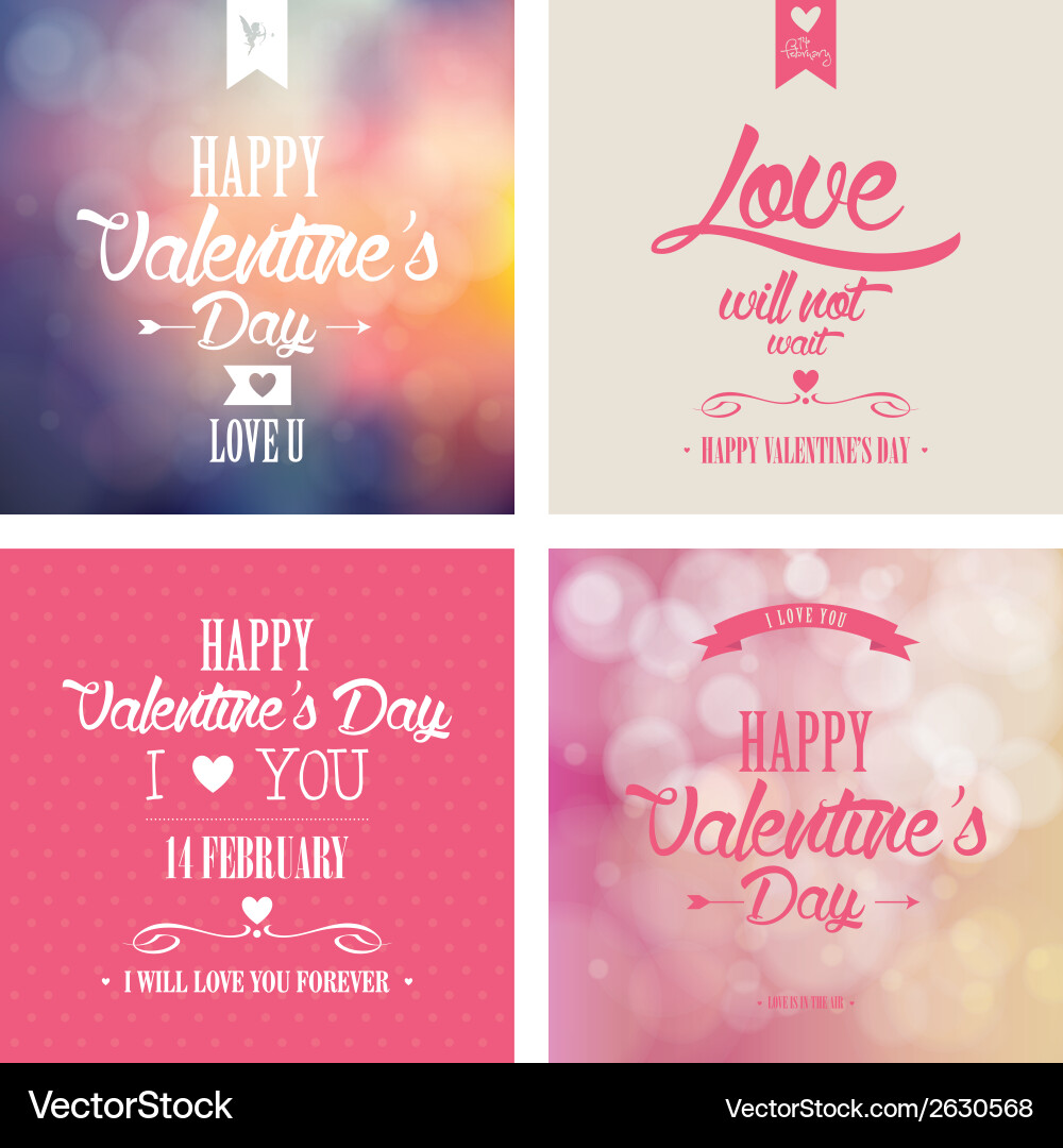 Abstract love background with some special objects vector image