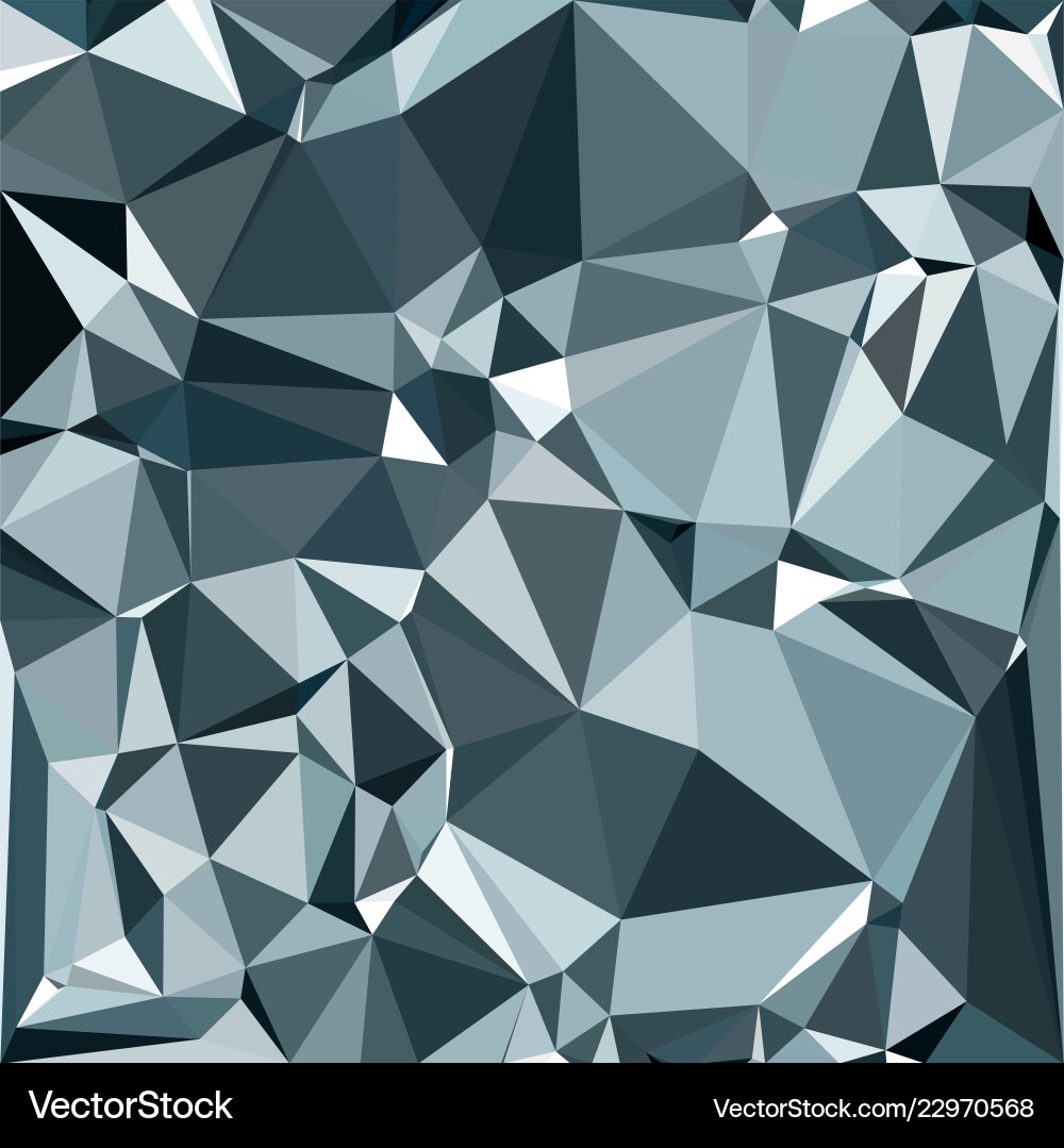 Blue triangular low poly mosaic abstract pattern Blue triangular low poly mosaic abstract pattern vector image
