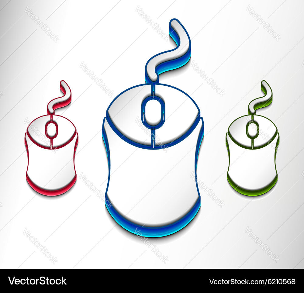 Computer mouse cursor vector image