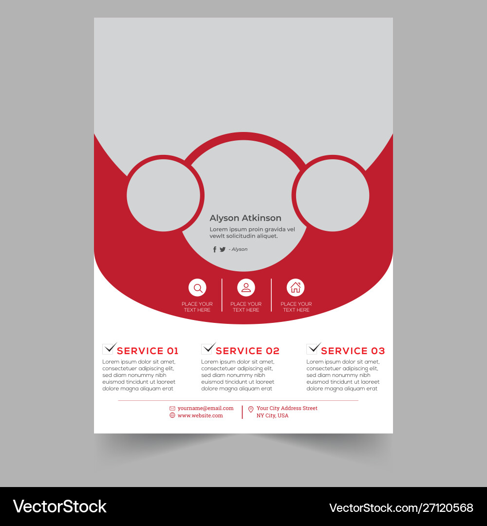 Corporate Business Broschüre Flyervorlage Corporate Business Broschüre Flyervorlage vektorbild