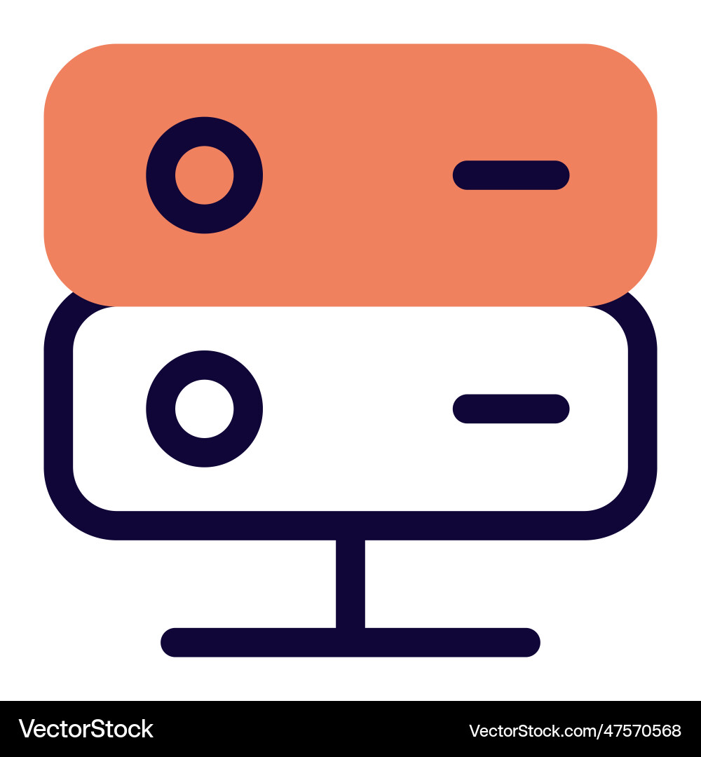 Device for control network resources server vector image