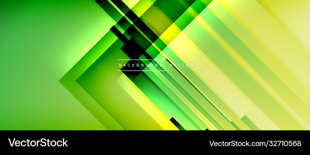 Dynamic lines on fluid color gradient trendy Vector Image