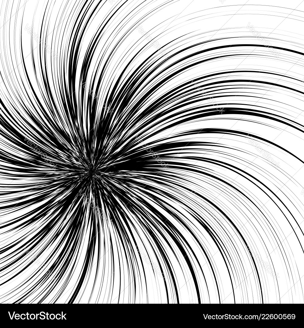 Abstract with radial radiating random lines Abstract with radial radiating random lines vector image