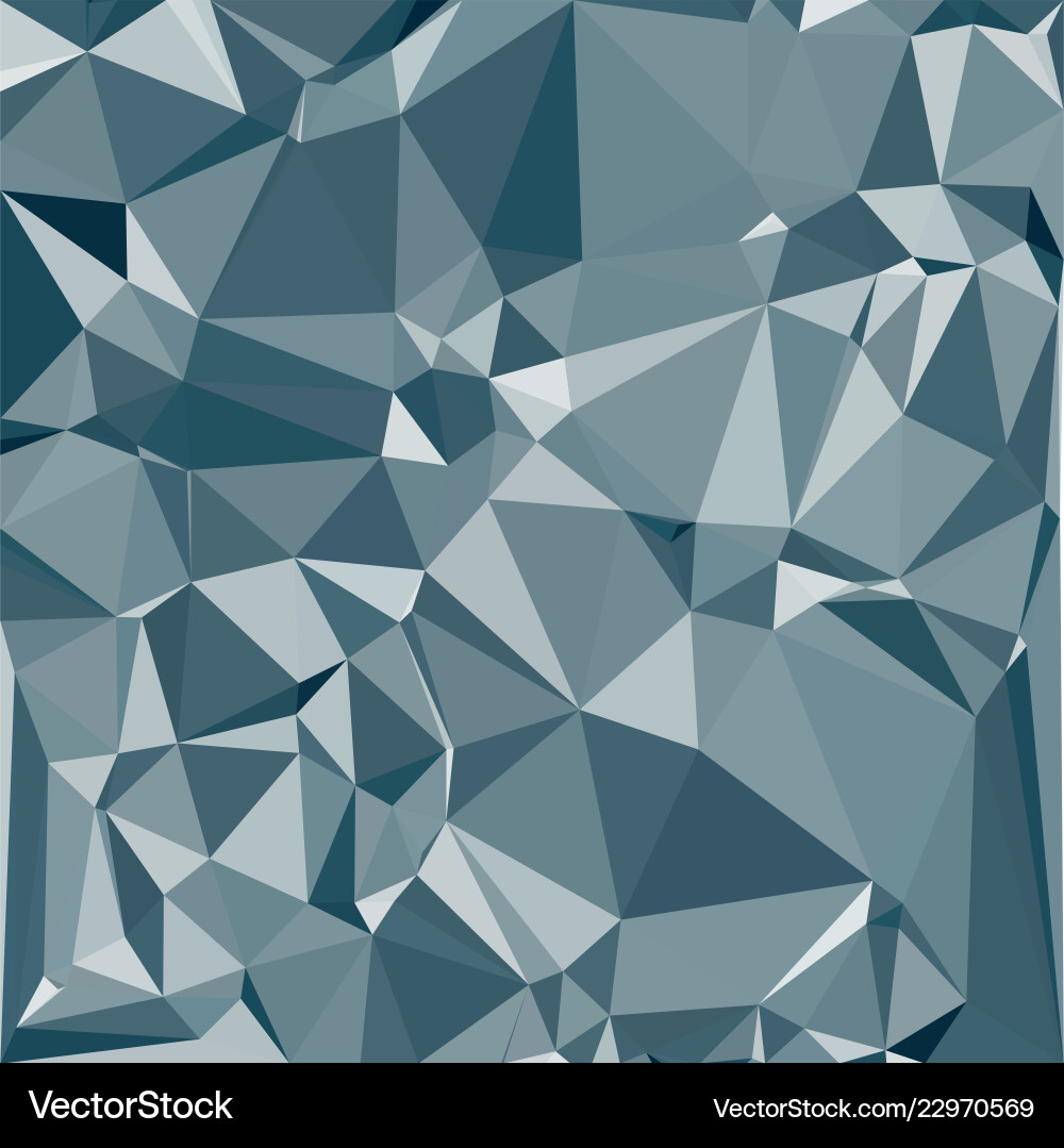 Blue triangular low poly mosaic abstract pattern Blue triangular low poly mosaic abstract pattern vector image