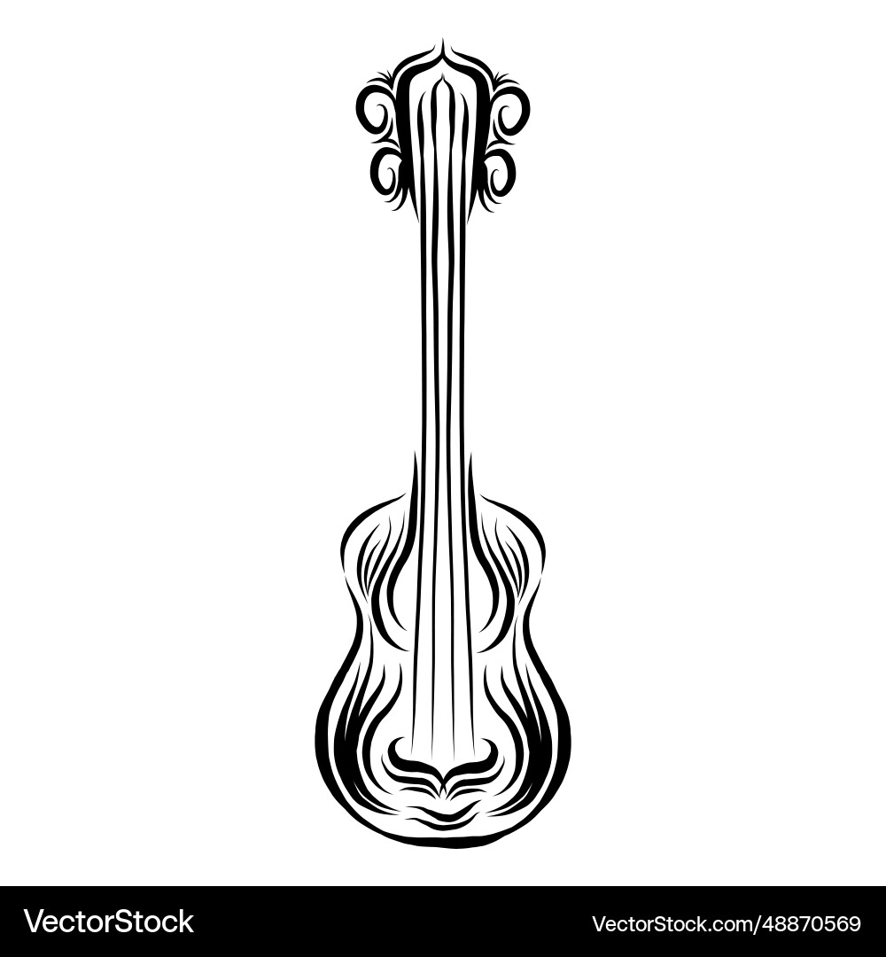 Guitar string pattern abstraction Guitar string pattern abstraction Vector Image