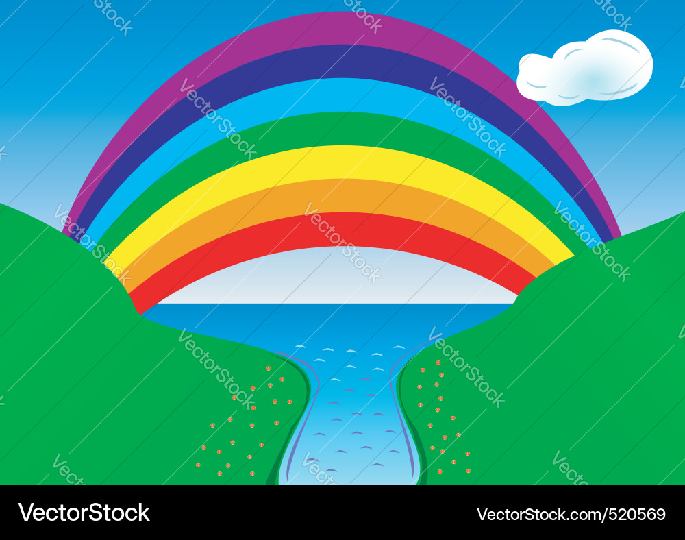 Rainbow Vector Image