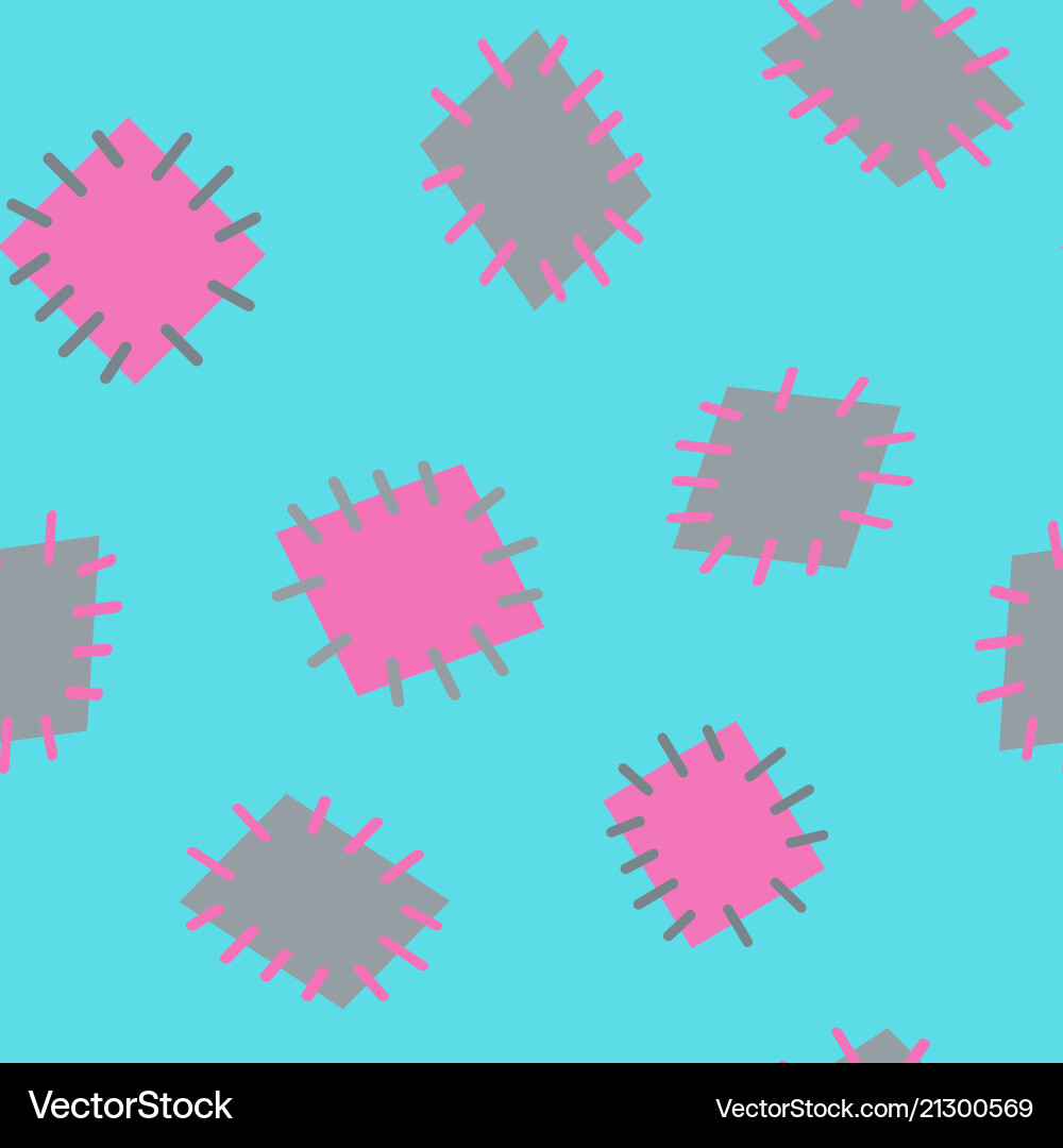 Seamless pattern in color patches Seamless pattern in color patches Vector Image