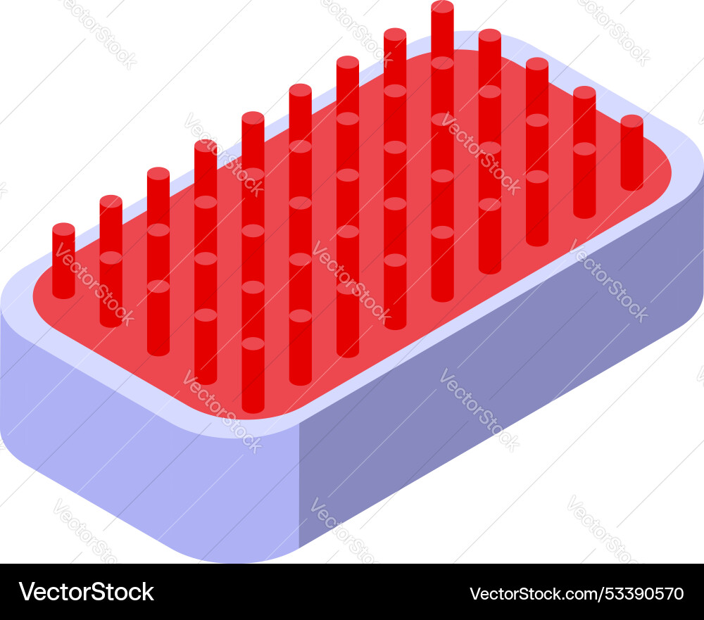 3d bar chart showing increasing bars representing vector image