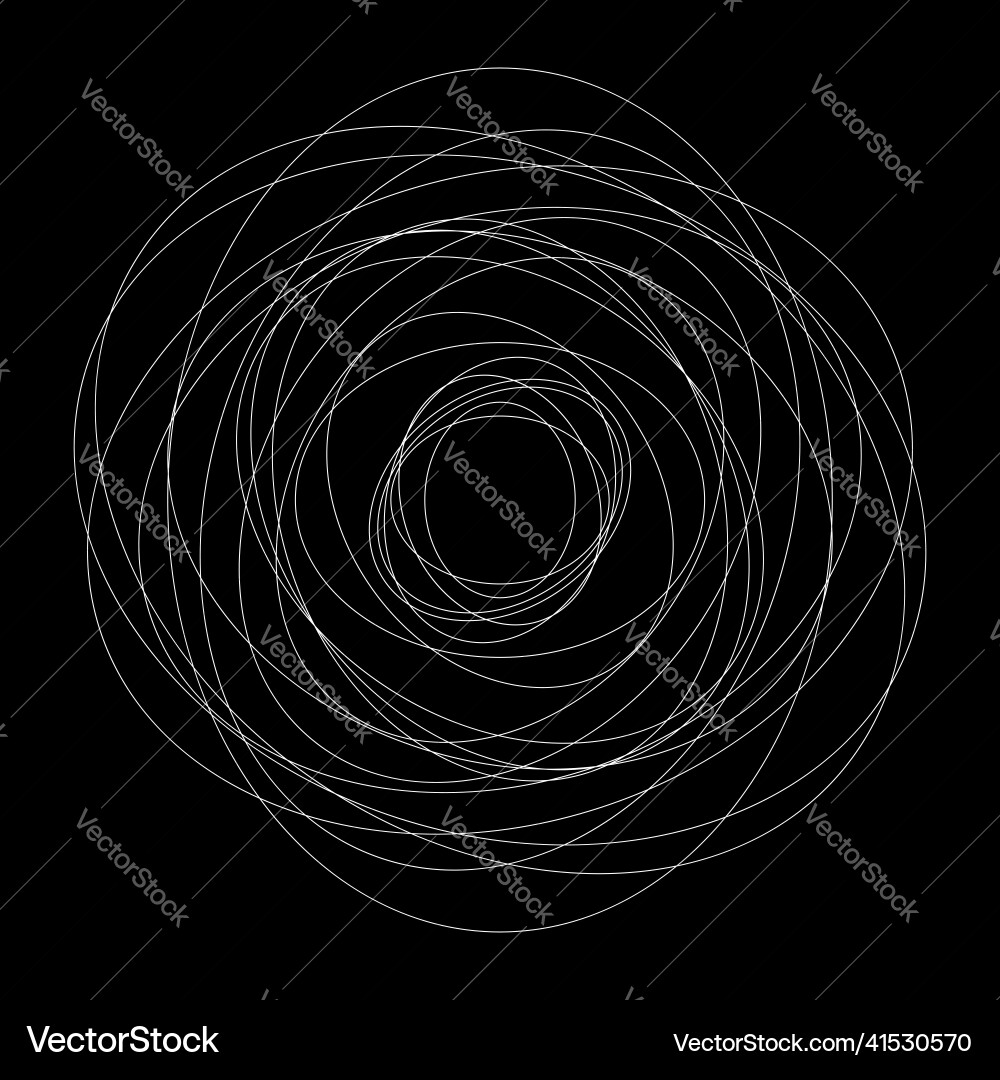 Abstract random circles geometric circular element Abstract random circles geometric circular element vector image