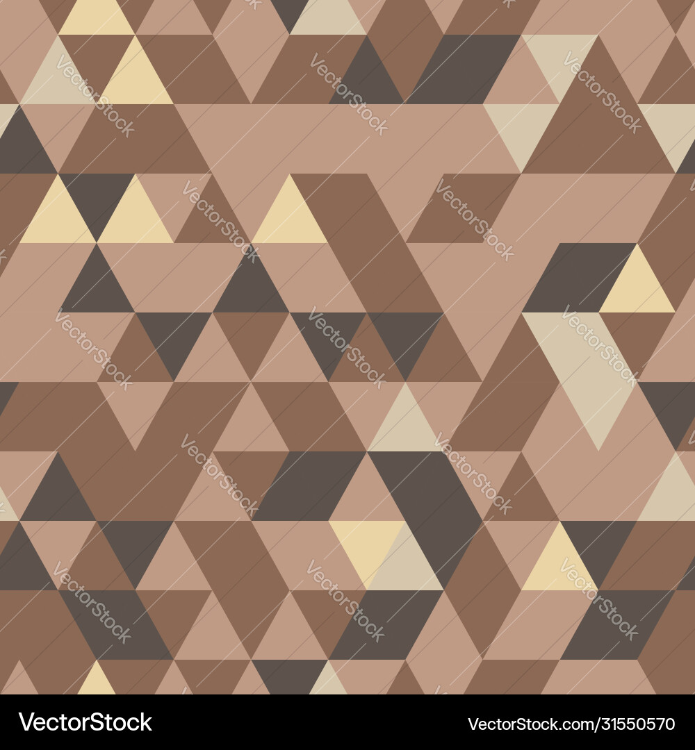 Khaki seamless pattern with triangular protection Khaki seamless pattern with triangular protection vector image