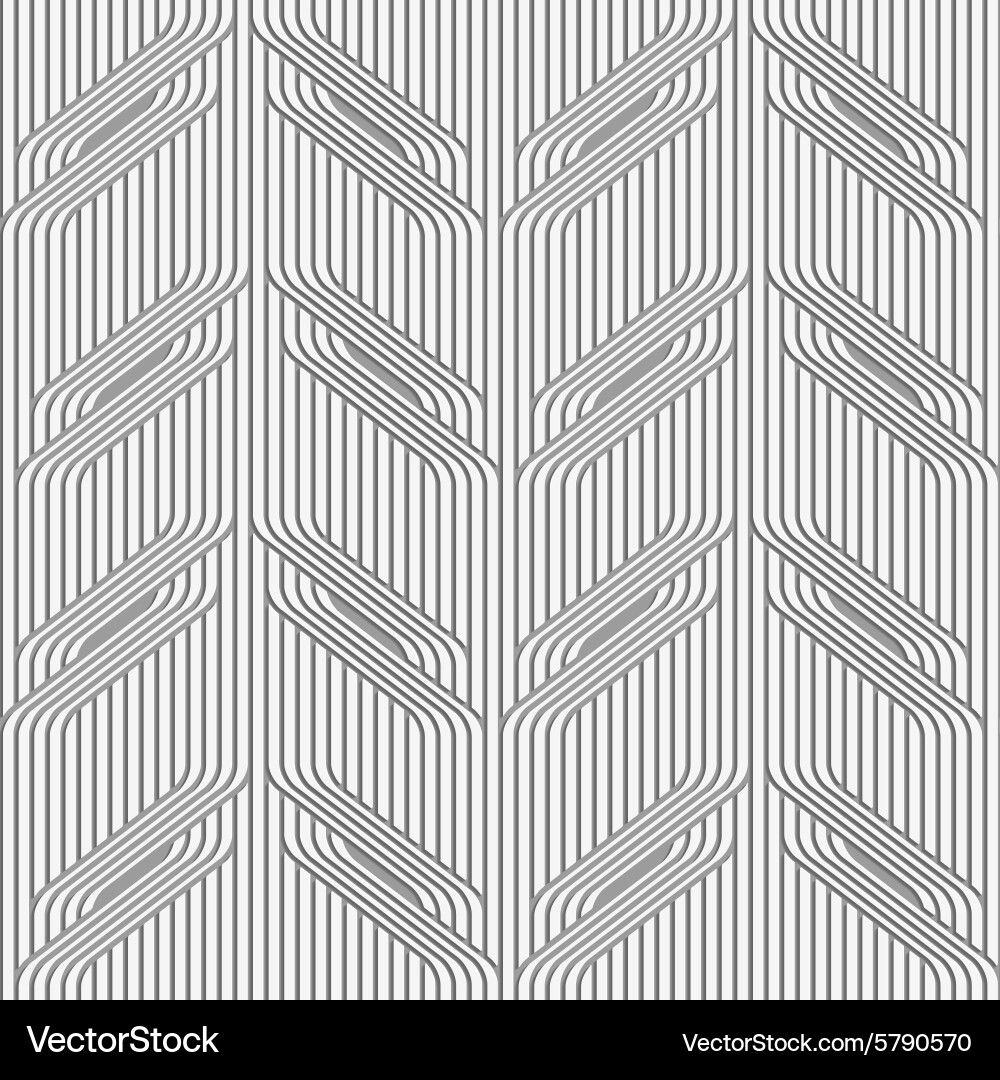 Perforated paper with tree branches on continues vector image