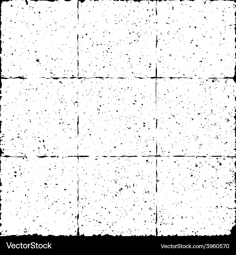 Third grid map noise vector image
