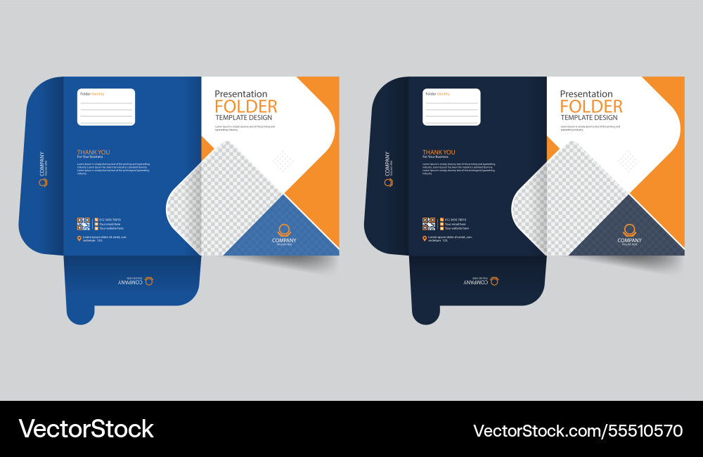 Unique and creative layout or stylish file folder Unique and creative layout or stylish file folder Vector Image