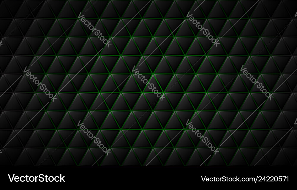 Abstract background of triangles vector image