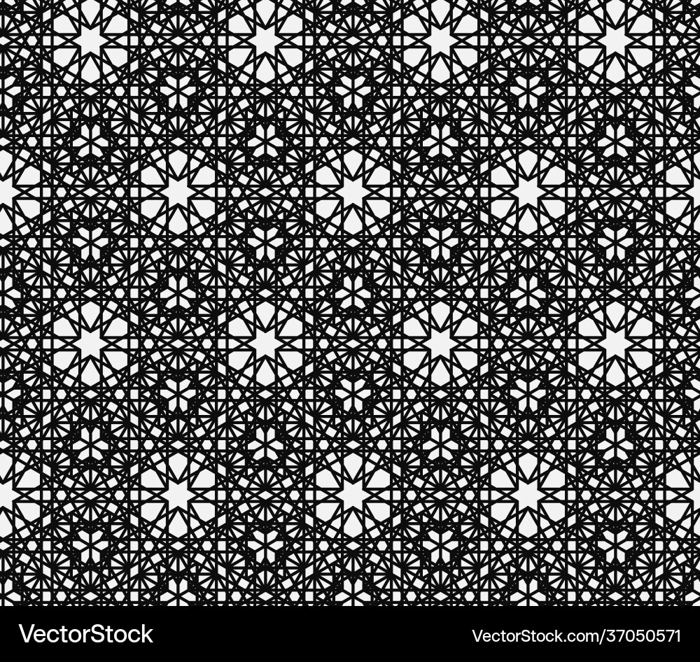 Seamless patterns with abstract ornament Vector Image