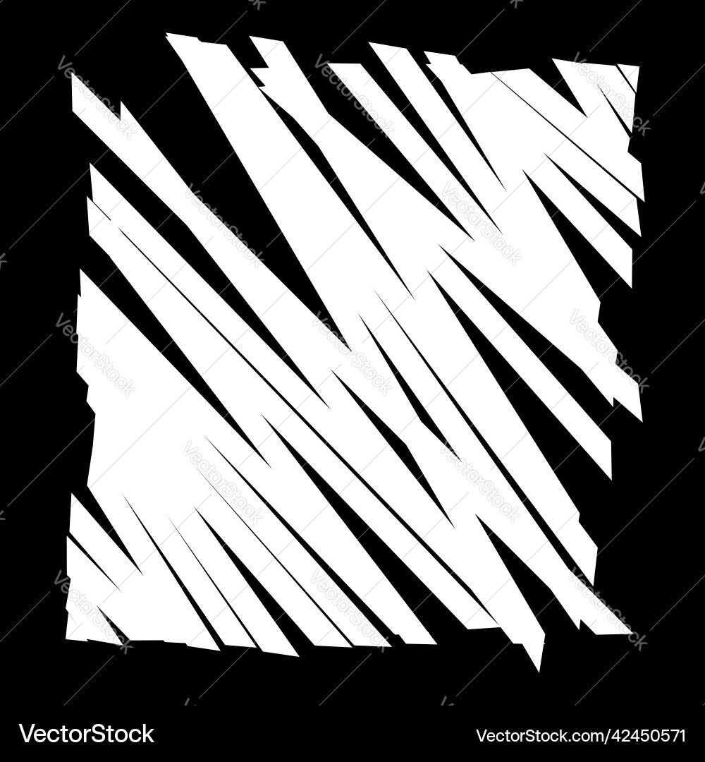 Slit slash fracture texture effect element Slit slash fracture texture effect element Vector Image