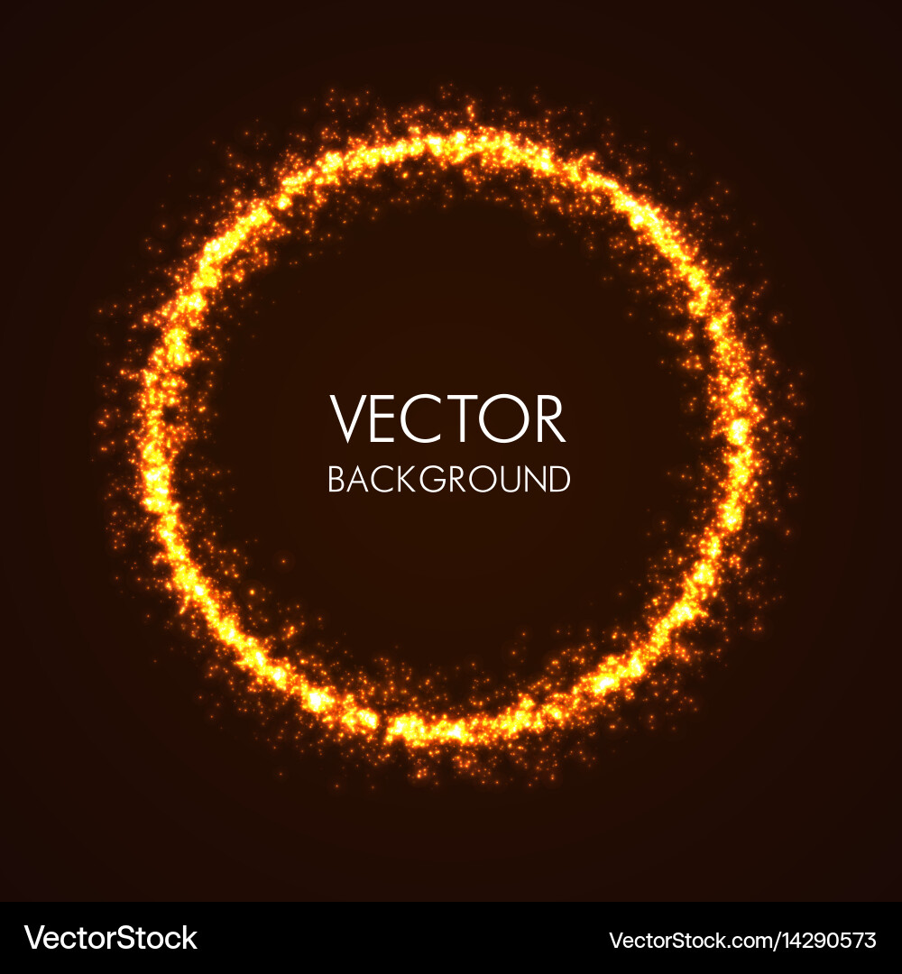 Abstract background with circular shape vector image