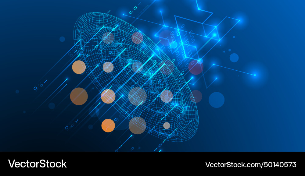 Futuristic technology background plexus structure Futuristic technology background plexus structure vector image