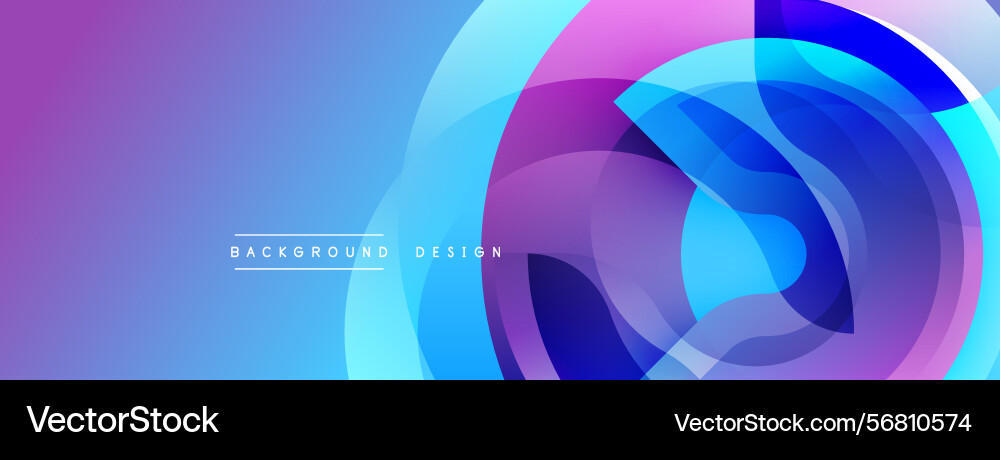 Abstract background features overlapping circles Abstract background features overlapping circles vector image