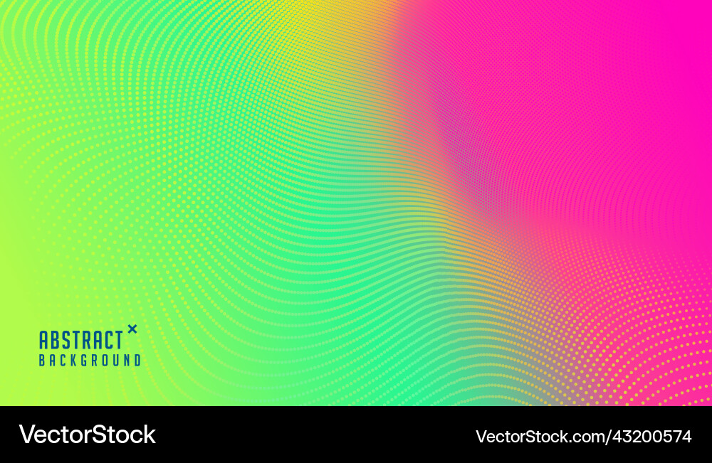 Abstract colorful particle blurred gradient mesh Vector Image