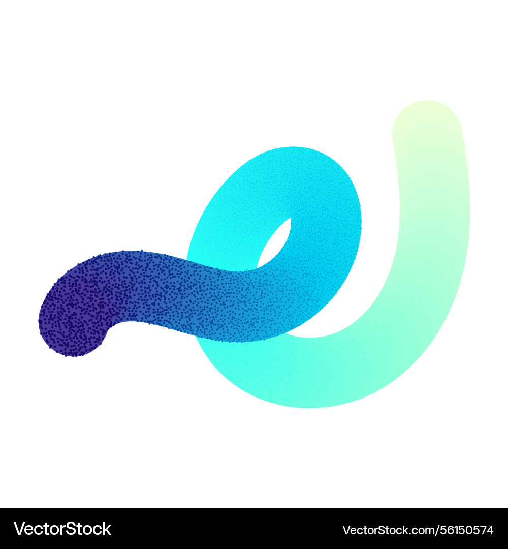 Abstract fluid gradient shape with 3d liquid Abstract fluid gradient shape with 3d liquid vector image
