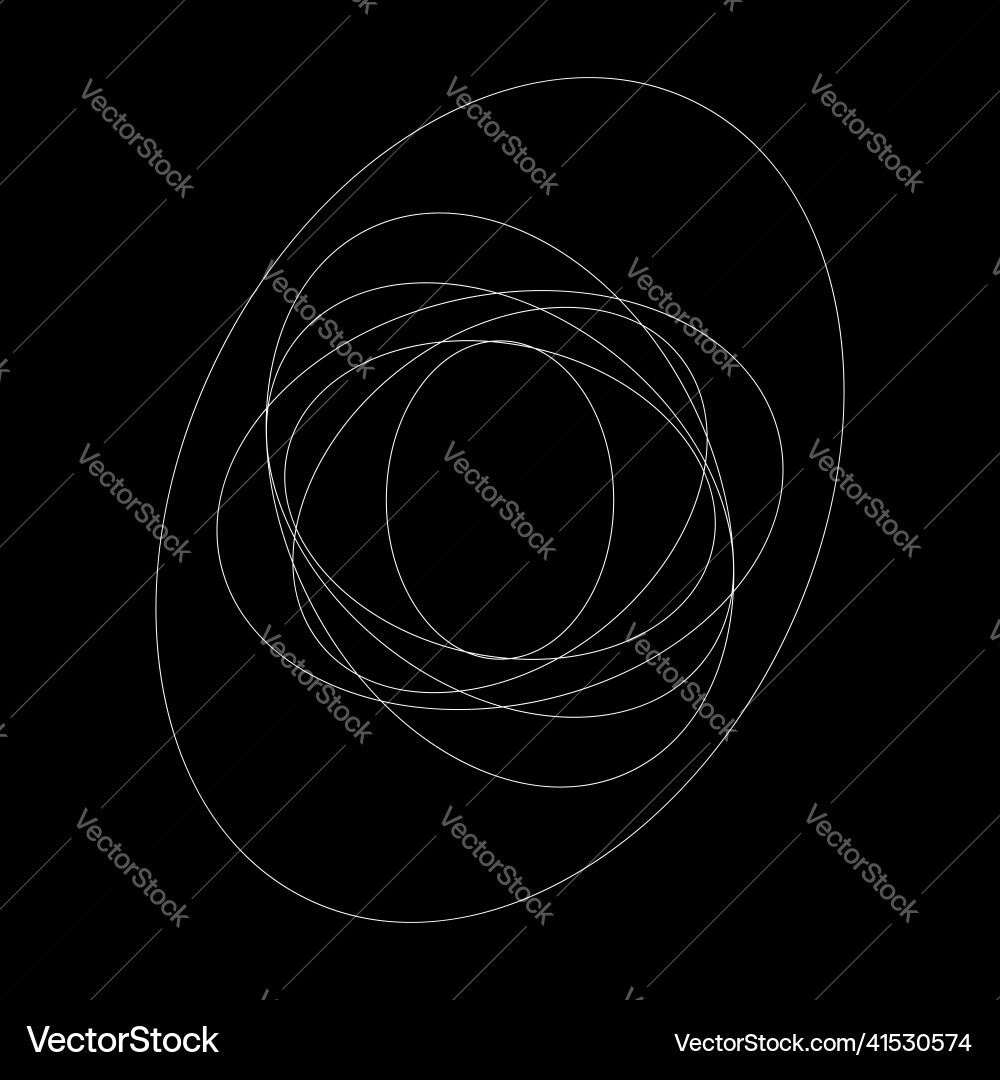 Abstract random circles geometric circular element Abstract random circles geometric circular element vector image