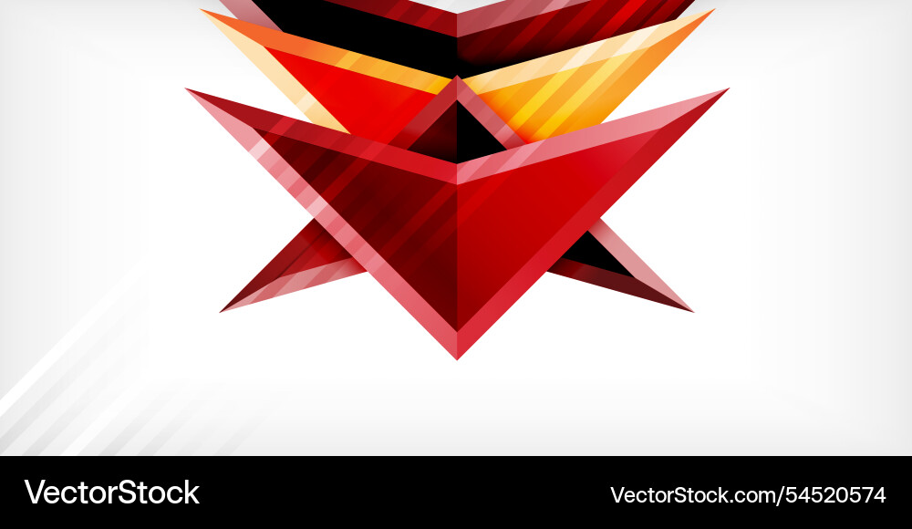 Arrows with 3d effect abstract background Arrows with 3d effect abstract background vector image