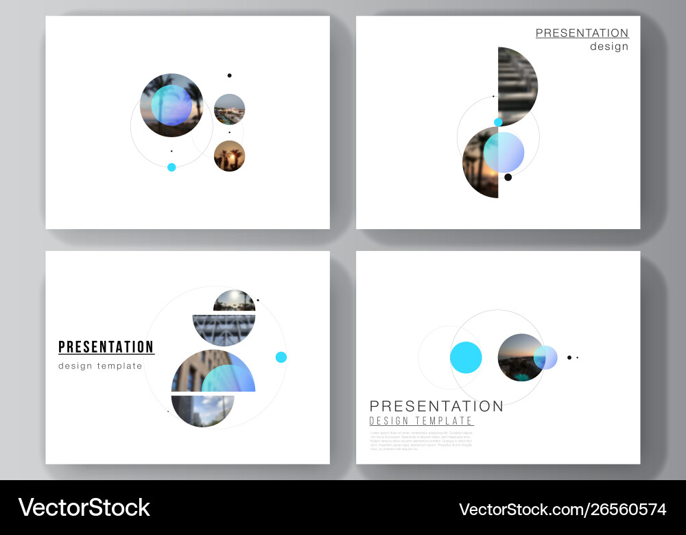 Minimalistic layout presentation Minimalistic layout presentation vector image