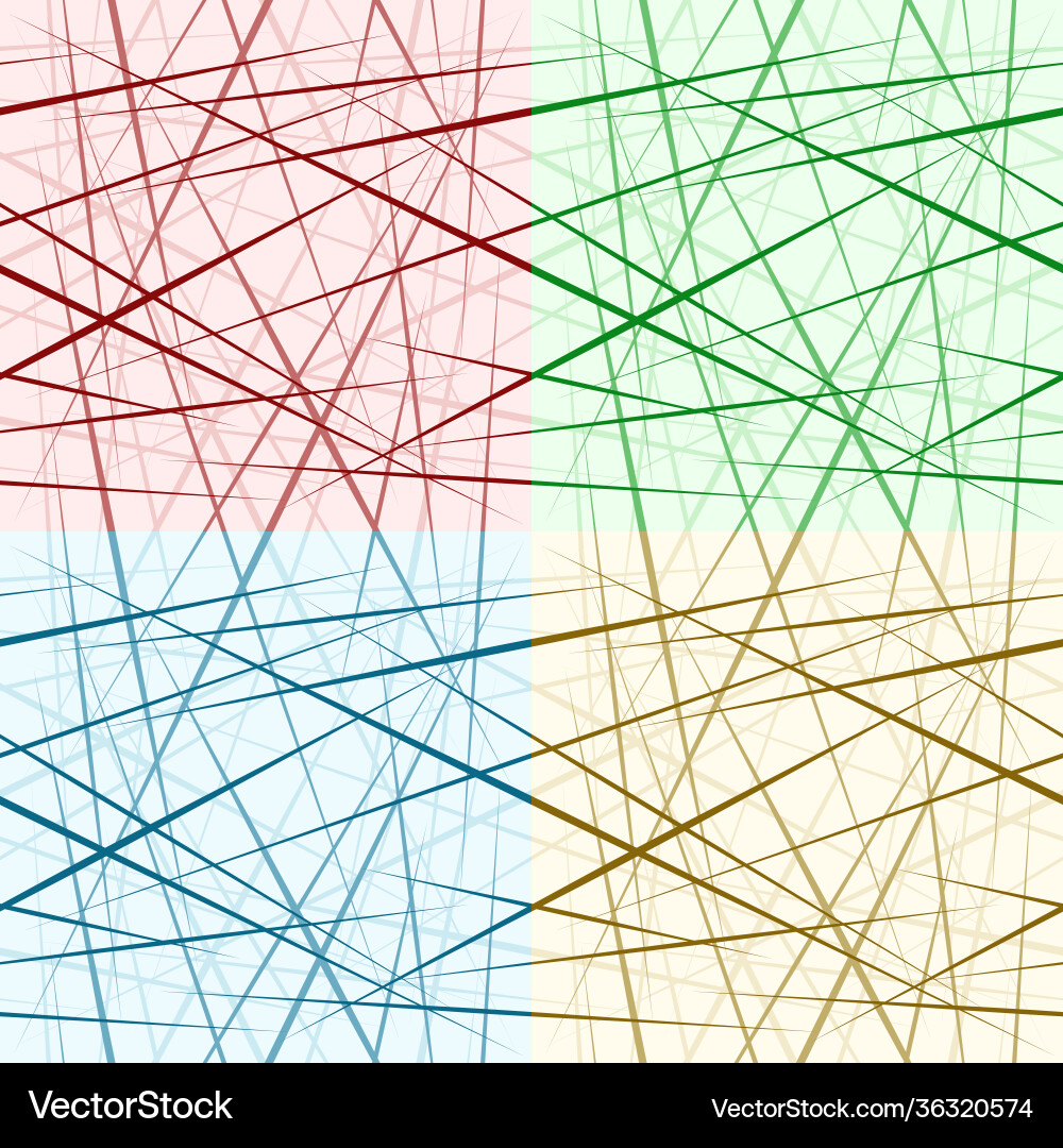 Seamless color backgrounds with lines Vector Image