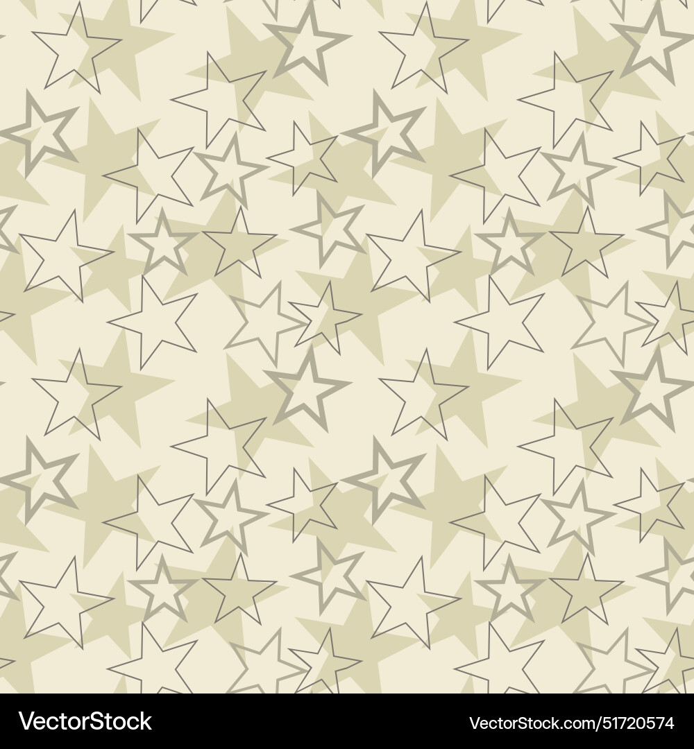 Seamless pattern of overlapping star shapes Seamless pattern of overlapping star shapes vector image