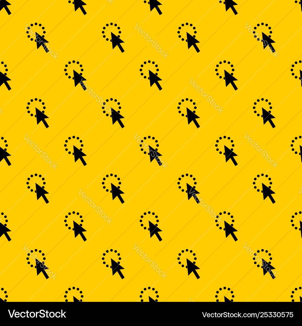 Click pattern Click pattern vector image