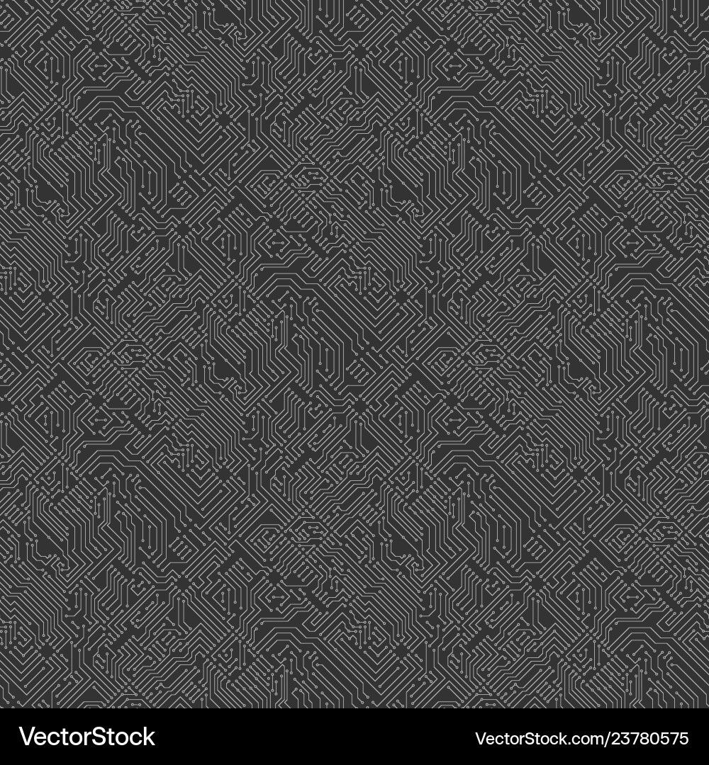 Computer circuit board Computer circuit board vector image