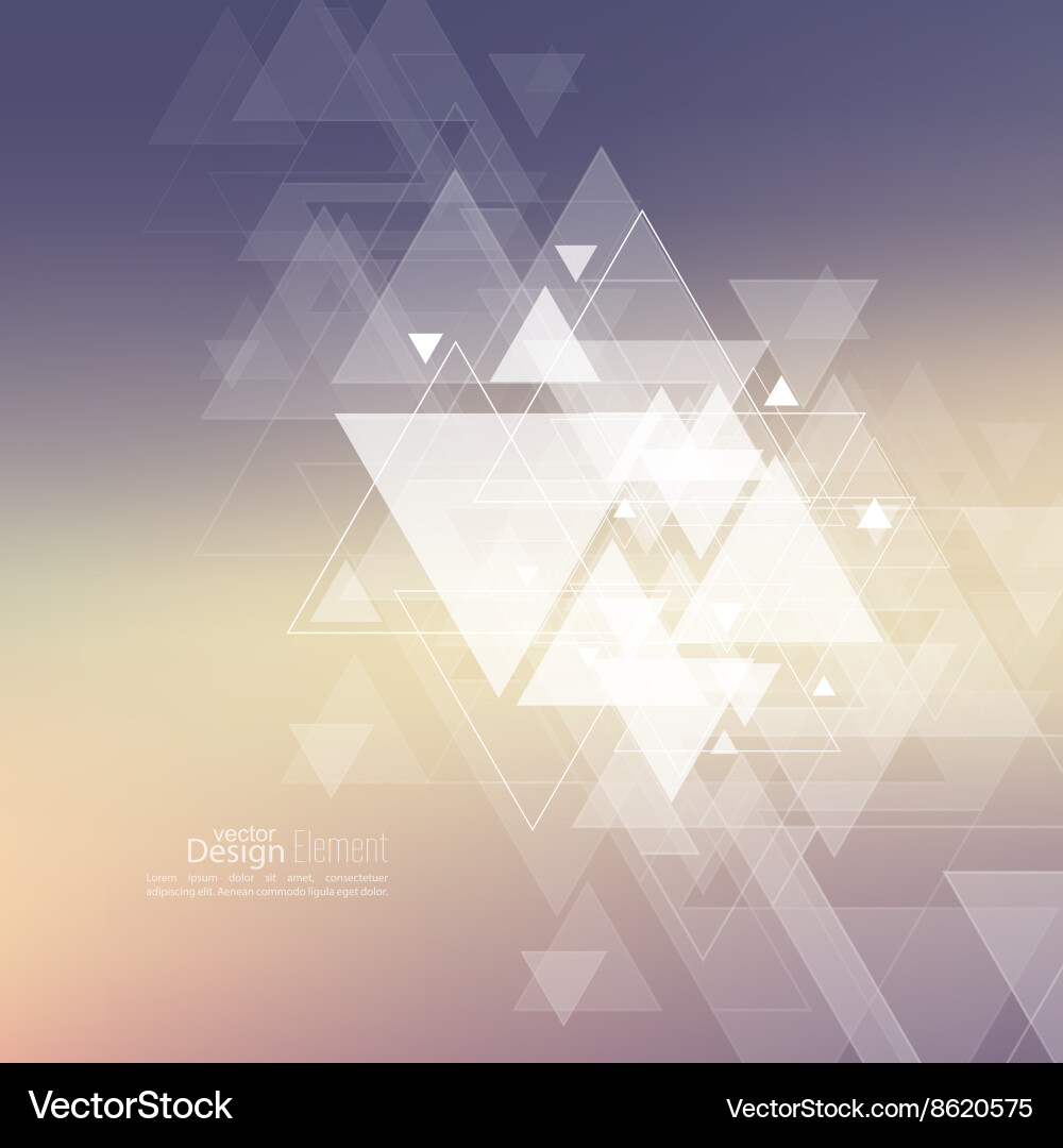 Dynamic Geometric Background Vector Image