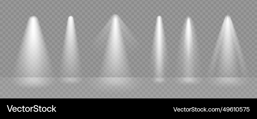 Light rays effect on transparant scene Light rays effect on transparant scene vector image