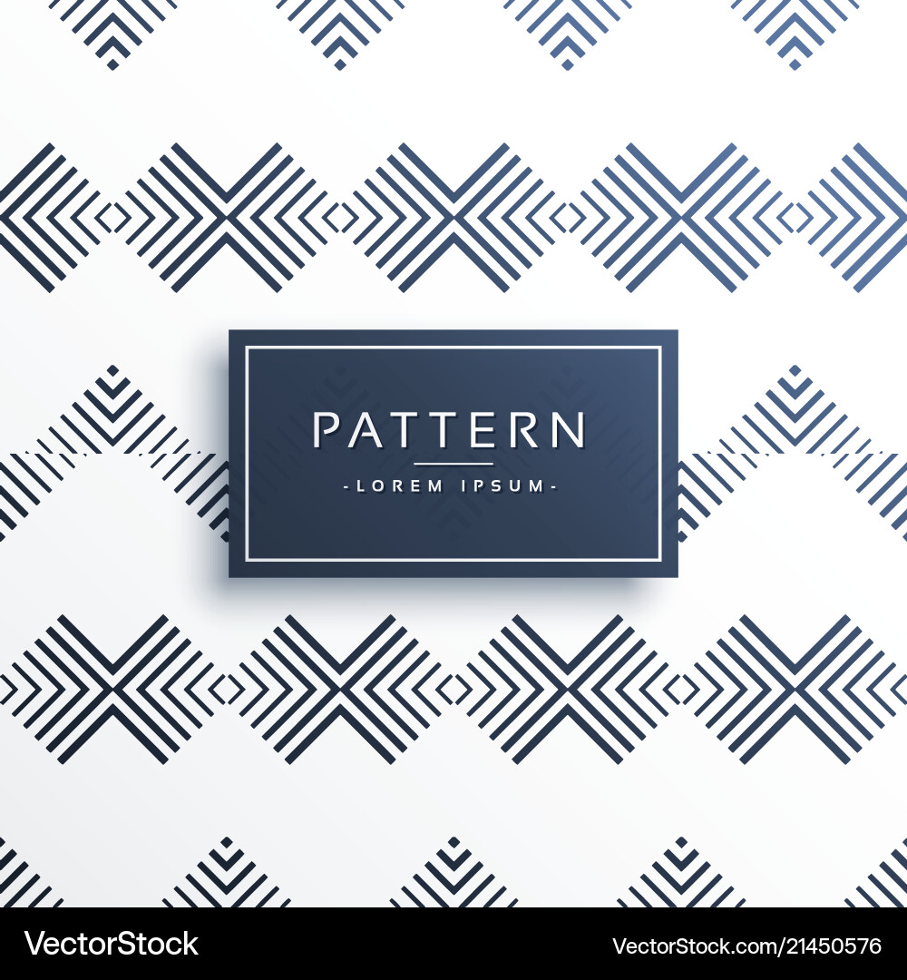 Abstract cross line pattern background vector image