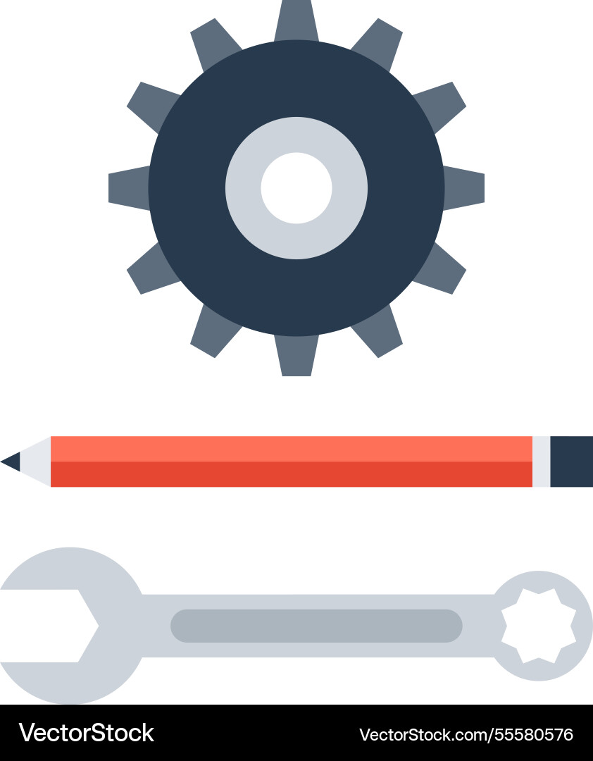 Development flat web icon Vector Image