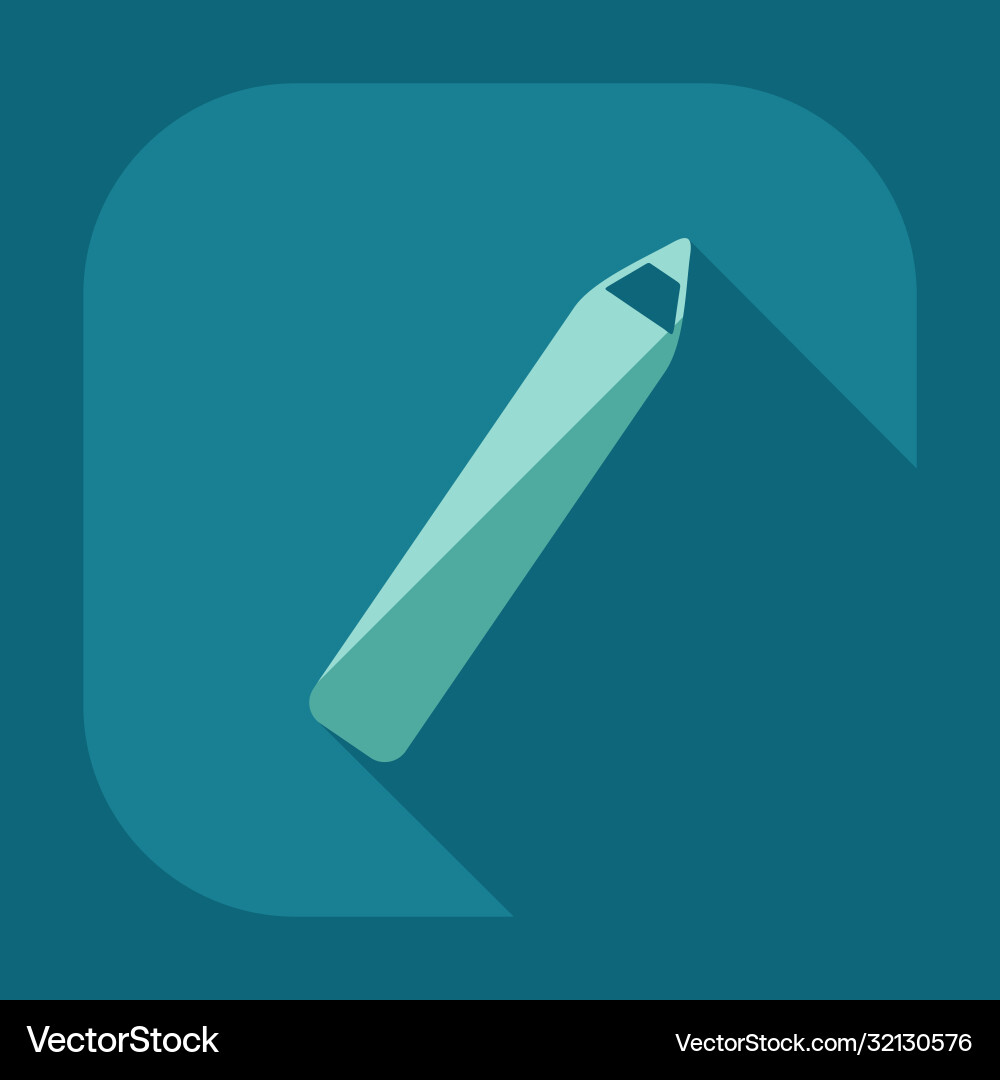 Flat modern design with shadow icon buttons Vector Image