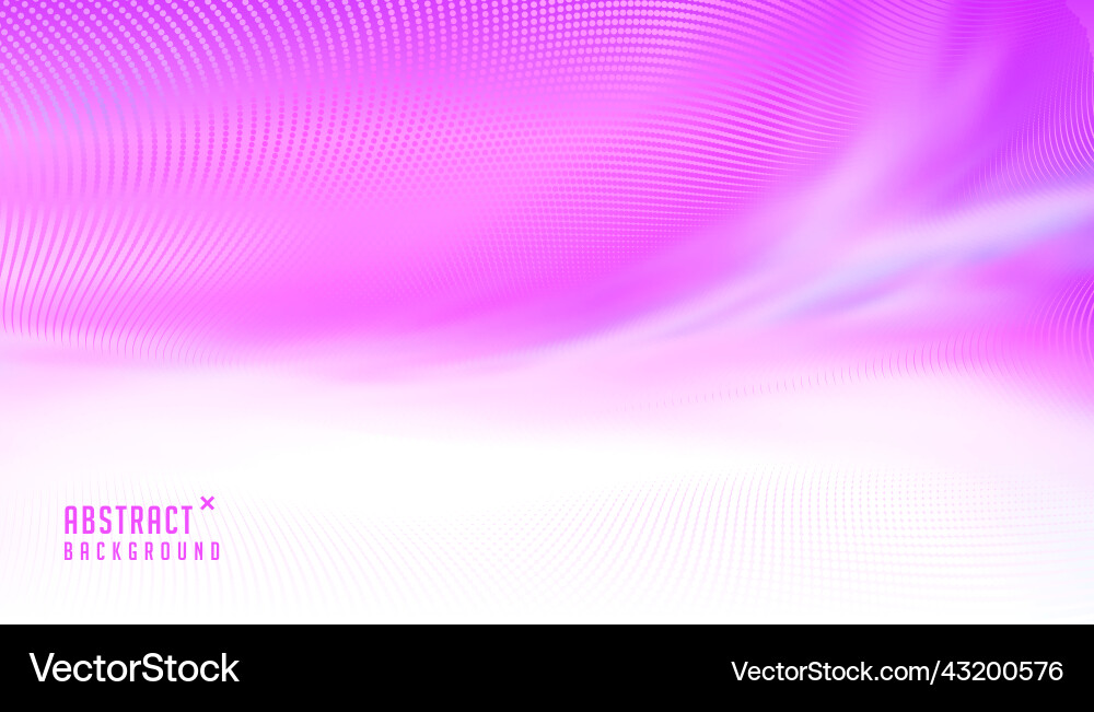 Minimal style pink color particle background Vector Image