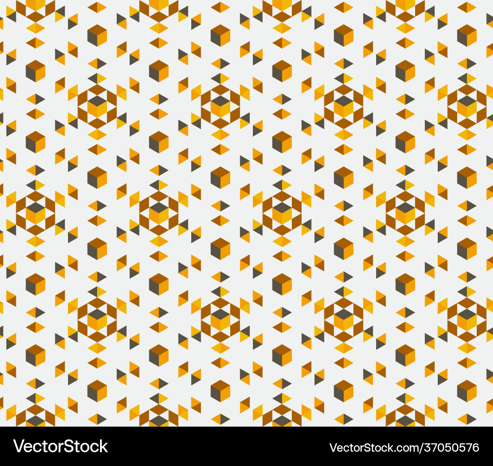 Seamless patterns with abstract ornament vector image