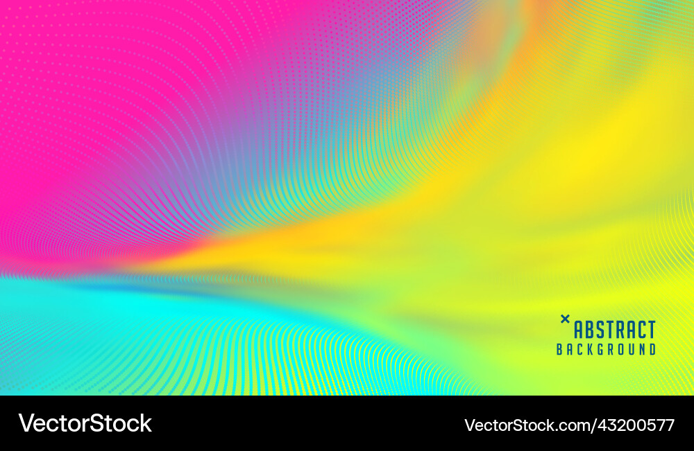 Abstract colorful blur gradient overlay background Vector Image