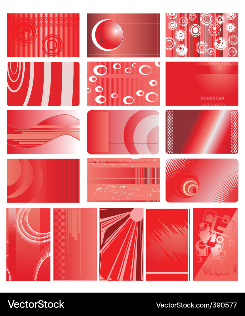 Abstract patterns vector image