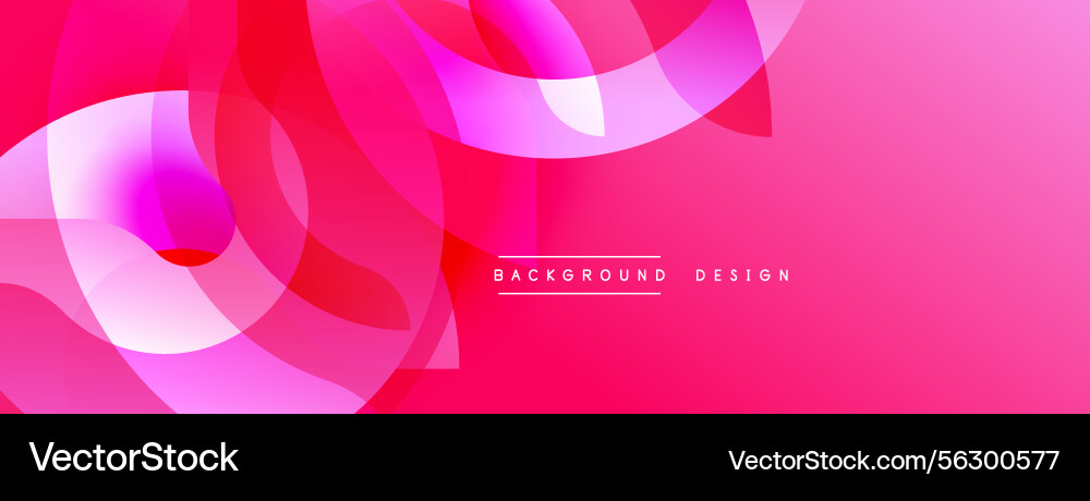 Abstract pink design overlapping circles create Abstract pink design overlapping circles create vector image