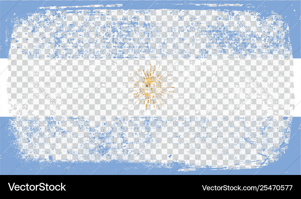 Grounge-styled flag Grounge-styled flag vector image