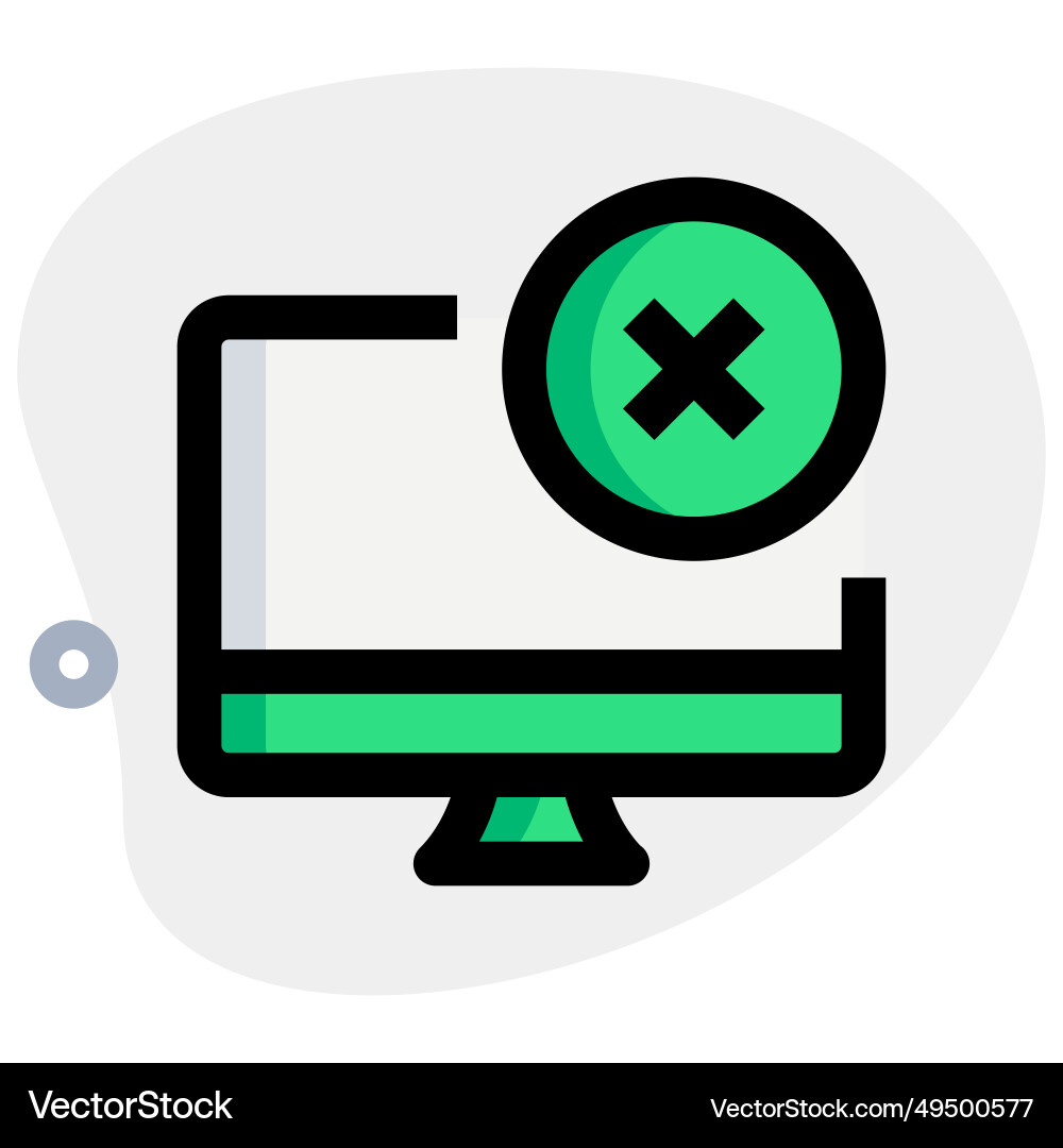 Removing or deleting file from system vector image