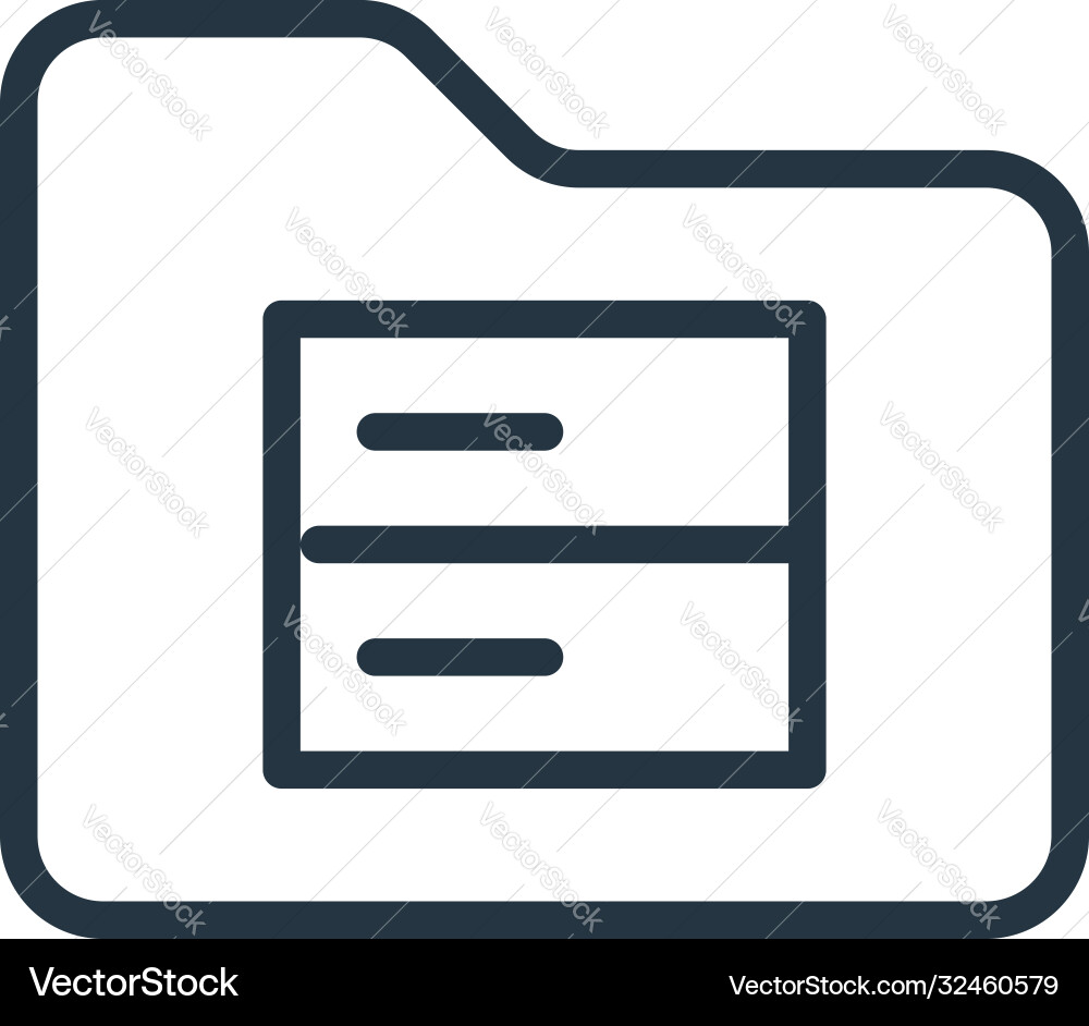 Database icon isolated on white background Database icon isolated on white background vector image
