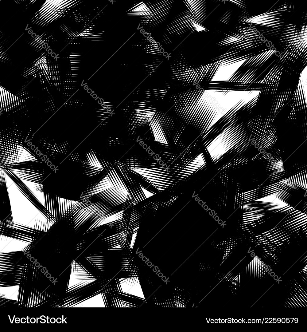 Geometric pattern of chaotic random shapes rough Geometric pattern of chaotic random shapes rough Vector Image