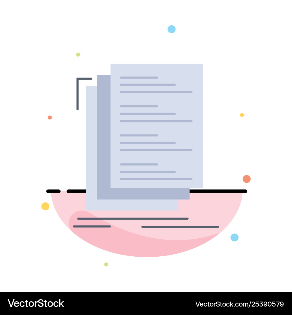 Kodierung compile Dateien Liste flache Farbe Symbol Kodierung compile Dateien Liste flache Farbe Symbol vektorbild
